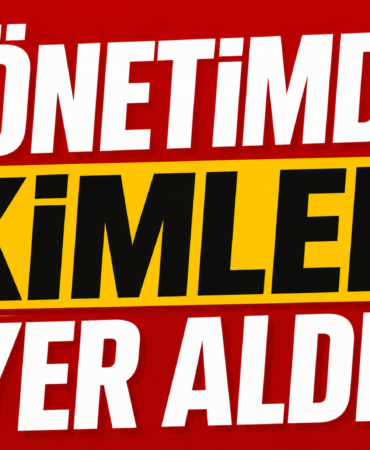 (MANŞET) YÖNETİMDE KİMLER YER ALDI_-131566