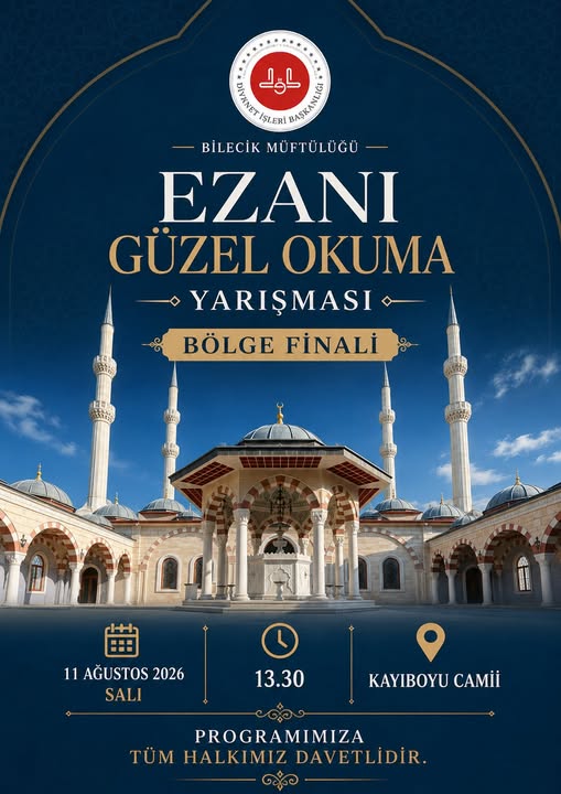 10 İLDEN DİN GÖREVLİLERİ BİLECİK'TE YARIŞACAK