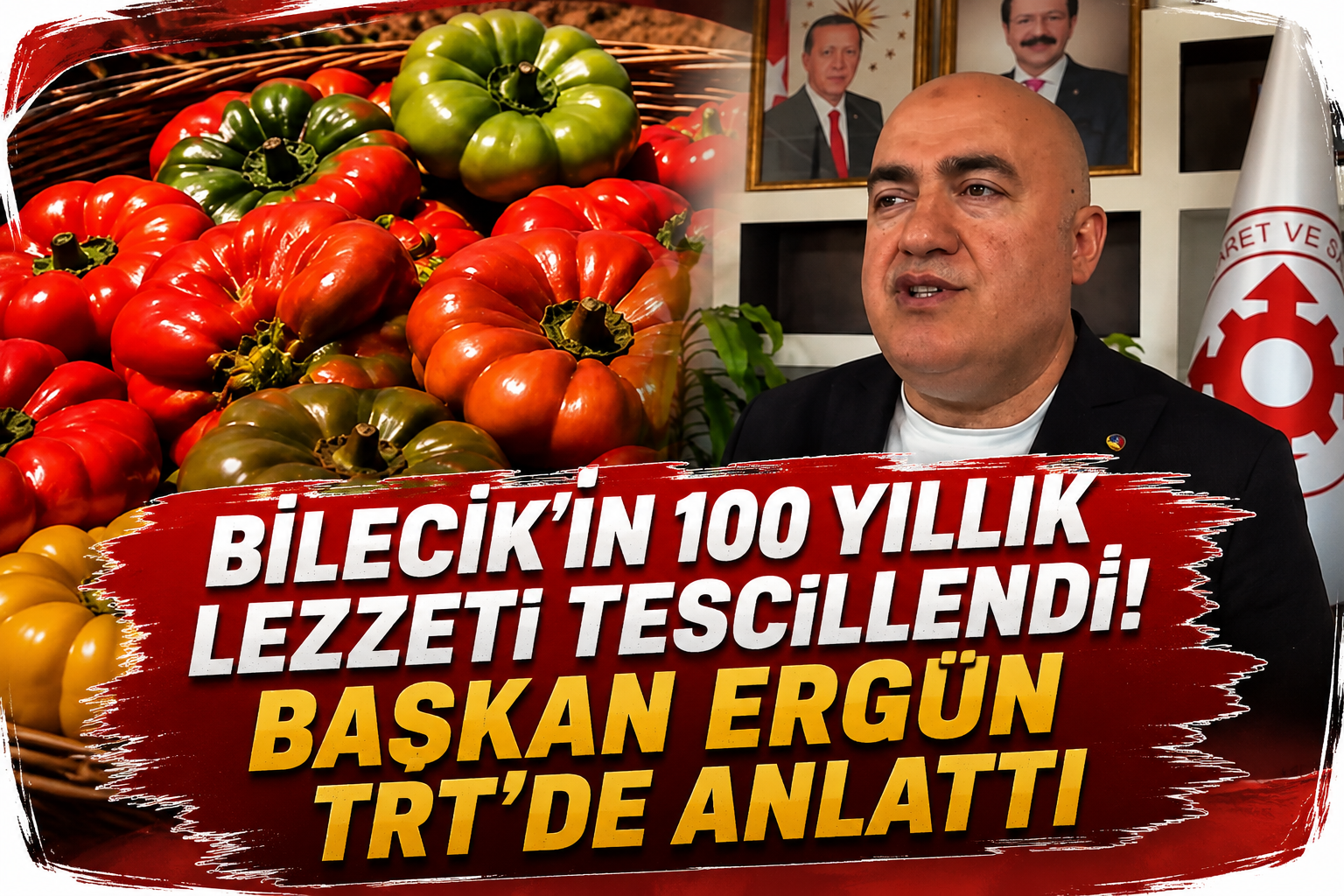 Bilecik’in 100 Yıllık Lezzeti Tescillendi! Başkan Ergün TRT’de Anlattı