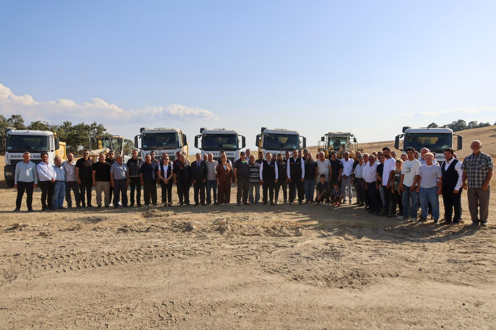 BİLECİK'TE SICAK ASFALT ÖNCESİ HAZIRLIK ÇALIŞMALARI SÜRÜYOR