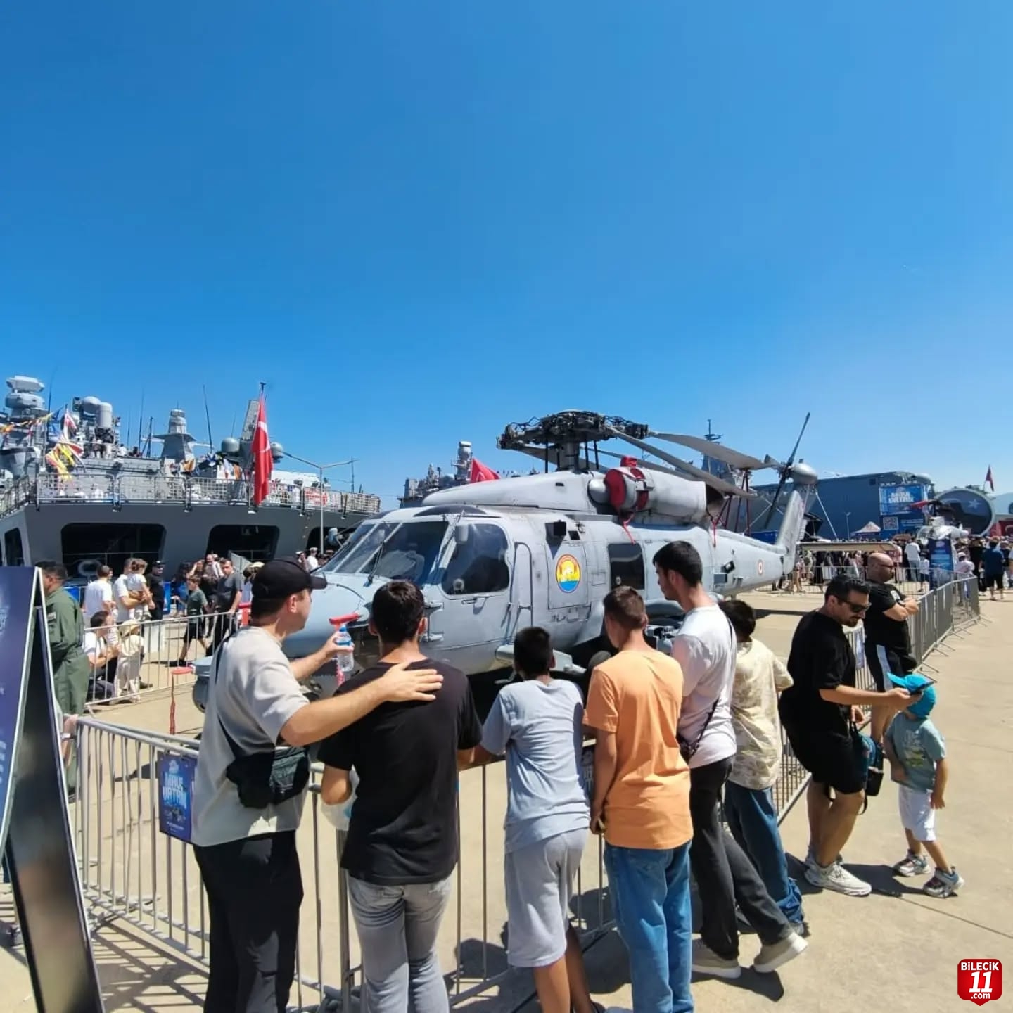 Bilecikli Çocuklar TEKNOFEST Mavi Vatan’la Buluştu