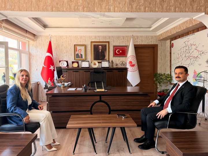 GÖLPAZARI NOTERİNDEN KAYMAKAM TİTİZ’E ZİYARET