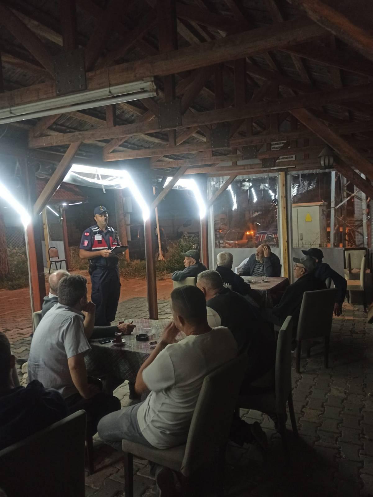 Jandarma vatandaşları uyardı