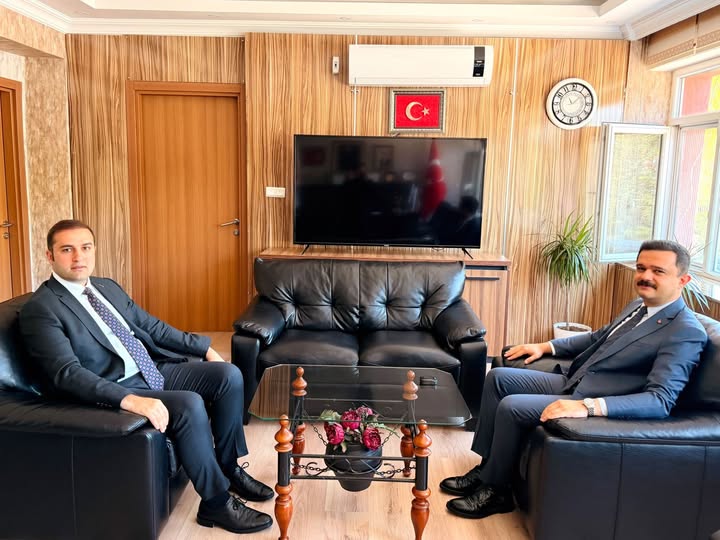 Kaymakam Yılmaz'dan Kaymakam Titiz’e Ziyaret