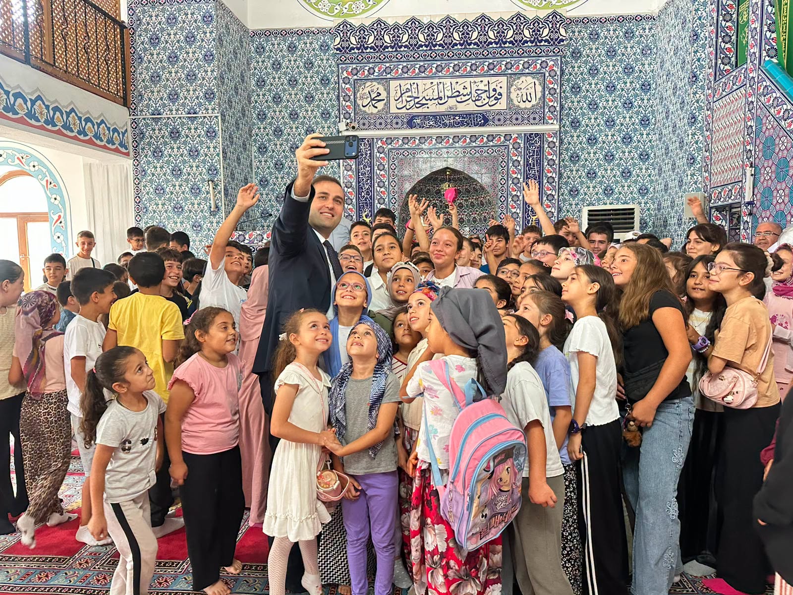 Kaymakam Yılmaz Yaz Kur’an Kursları Kapanış Programı’na Katıldı