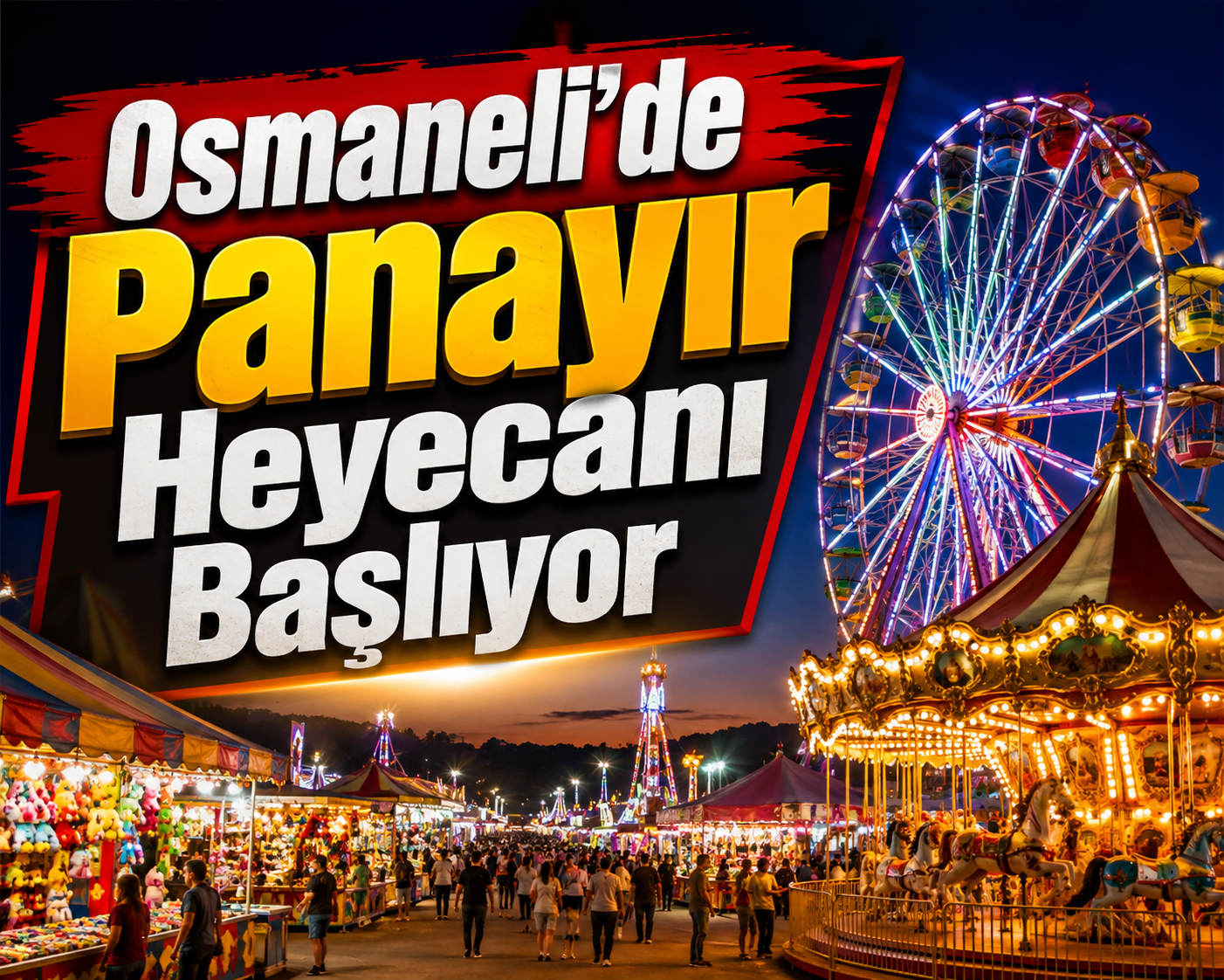 Osmaneli’de Panayır Heyecanı Başlıyor