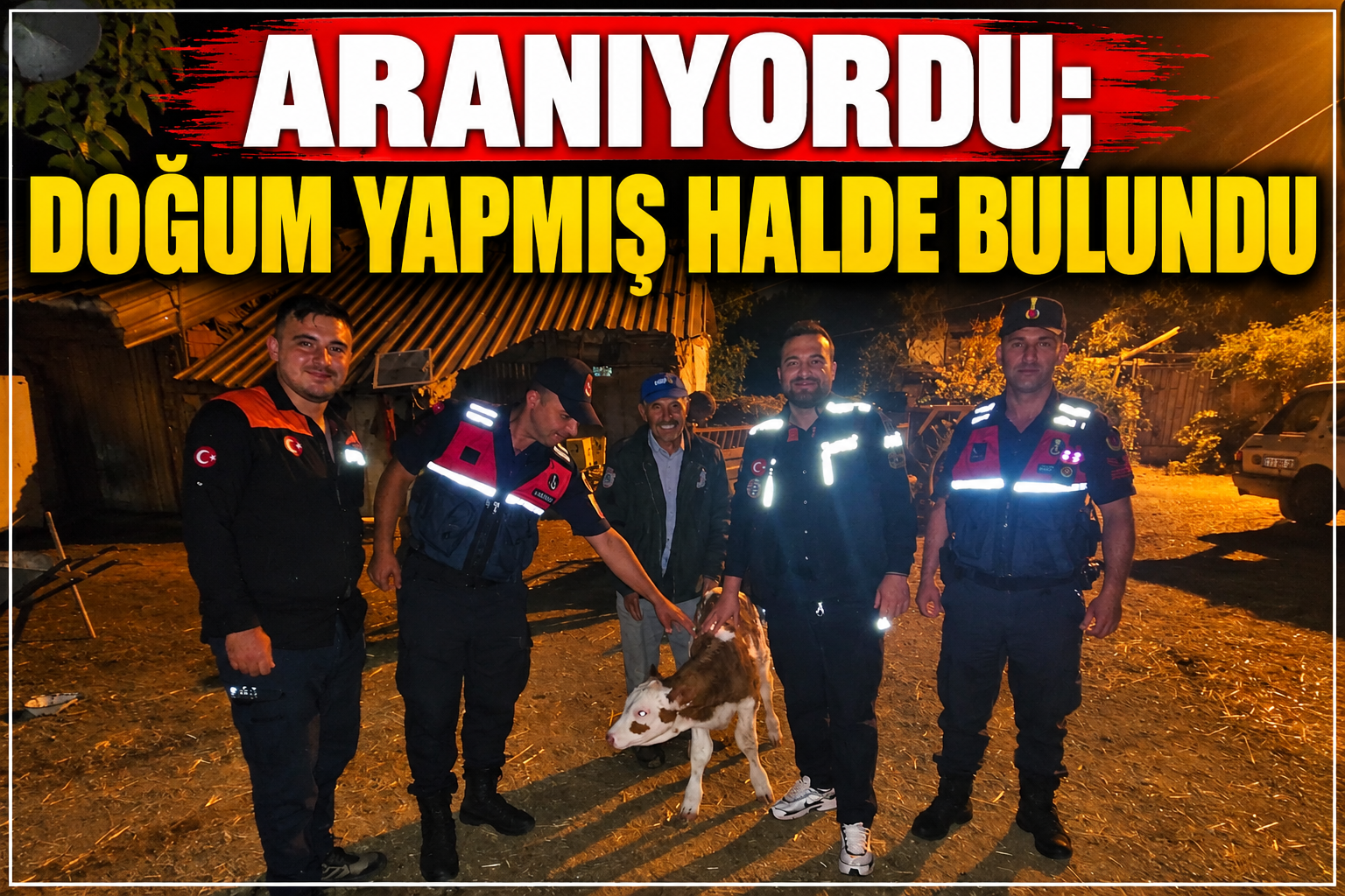 ARANIYORDU; DOĞUM YAPMIŞ HALDE BULUNDU