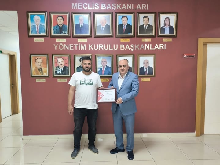 Başkan Ergün Tanrıverdi'yi ağırladı