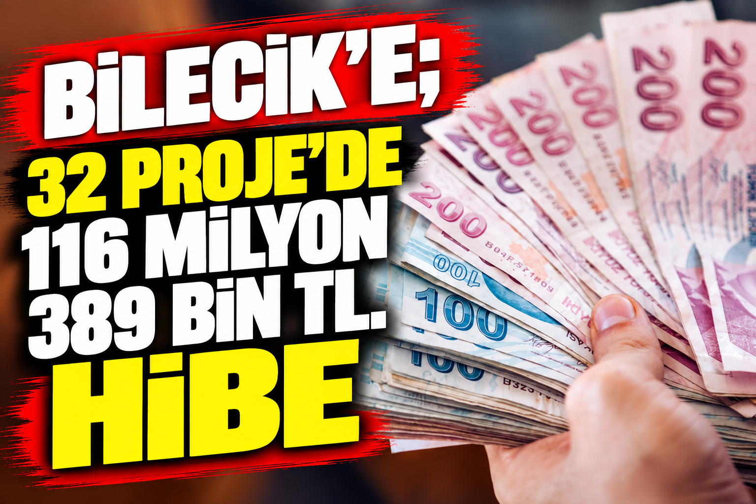 Bilecik’te 32 Projeye 116 Milyon TL’lik Hibe Desteği