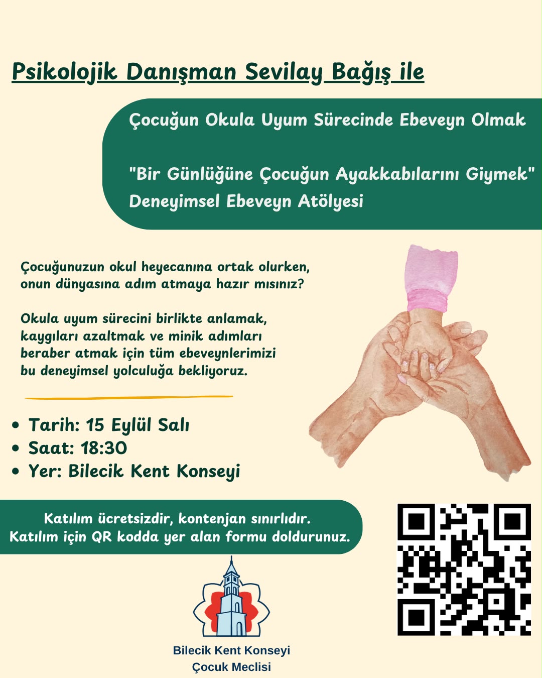 BİLECİK’TE EBEVEYNLER İÇİN ÖZEL ATÖLYE