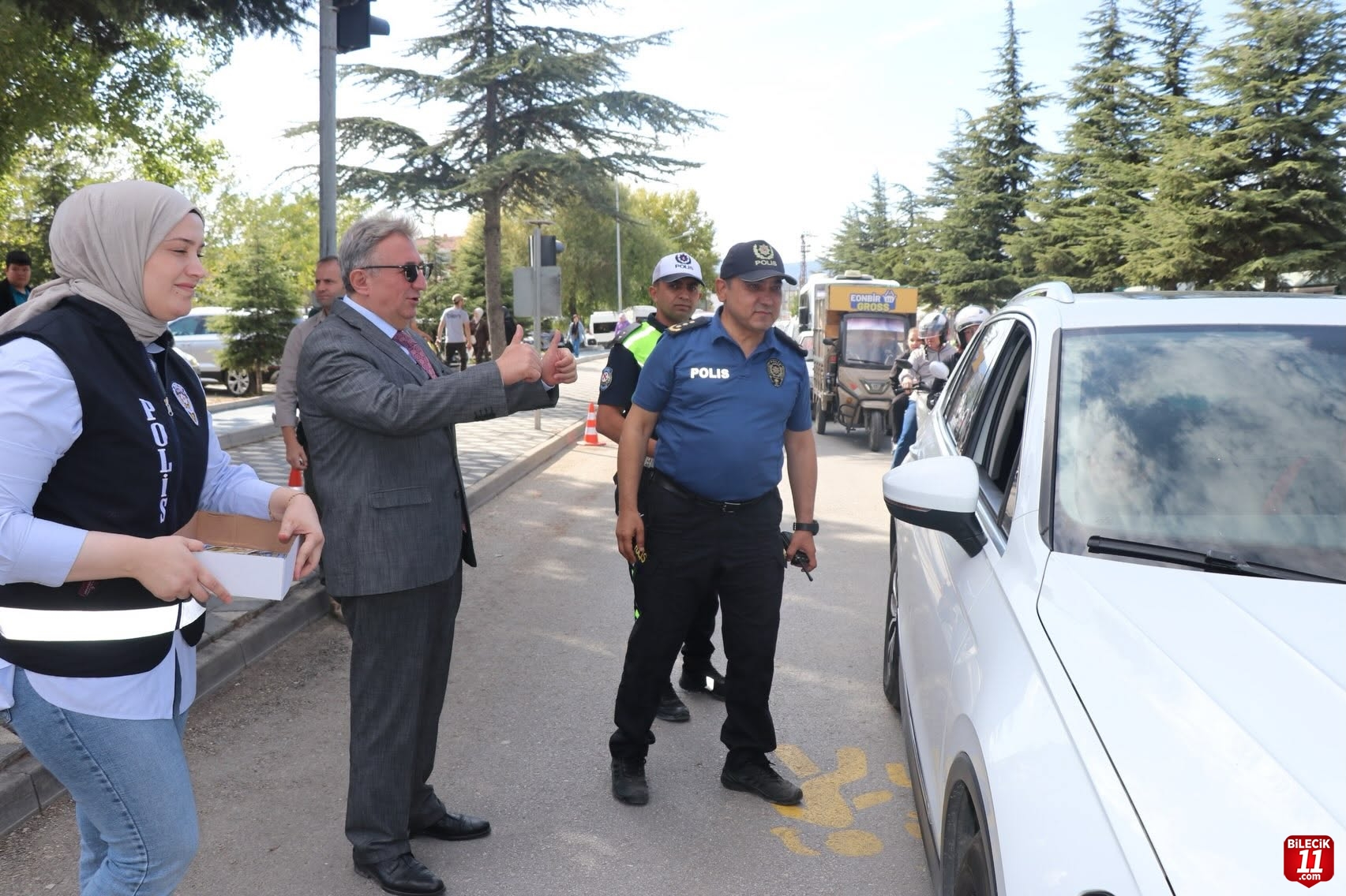 BOZÜYÜK'TE "ÖNCE YAYA"