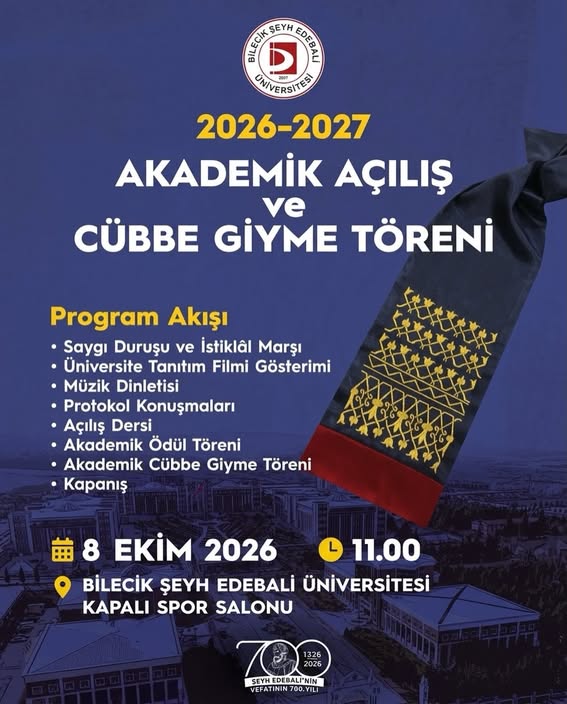 BŞEÜ’DE CÜBBELER YENİ AKADEMİK YIL İÇİN GİYİLECEK