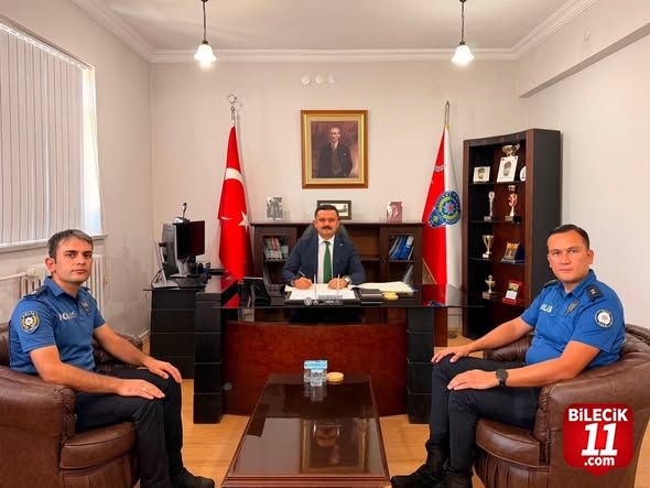 Kaymakam Titiz'den İlçe Emniyet Amirliğine Ziyaret