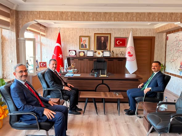 Müftü Dilek'ten Kaymakam Titiz’e Ziyaret