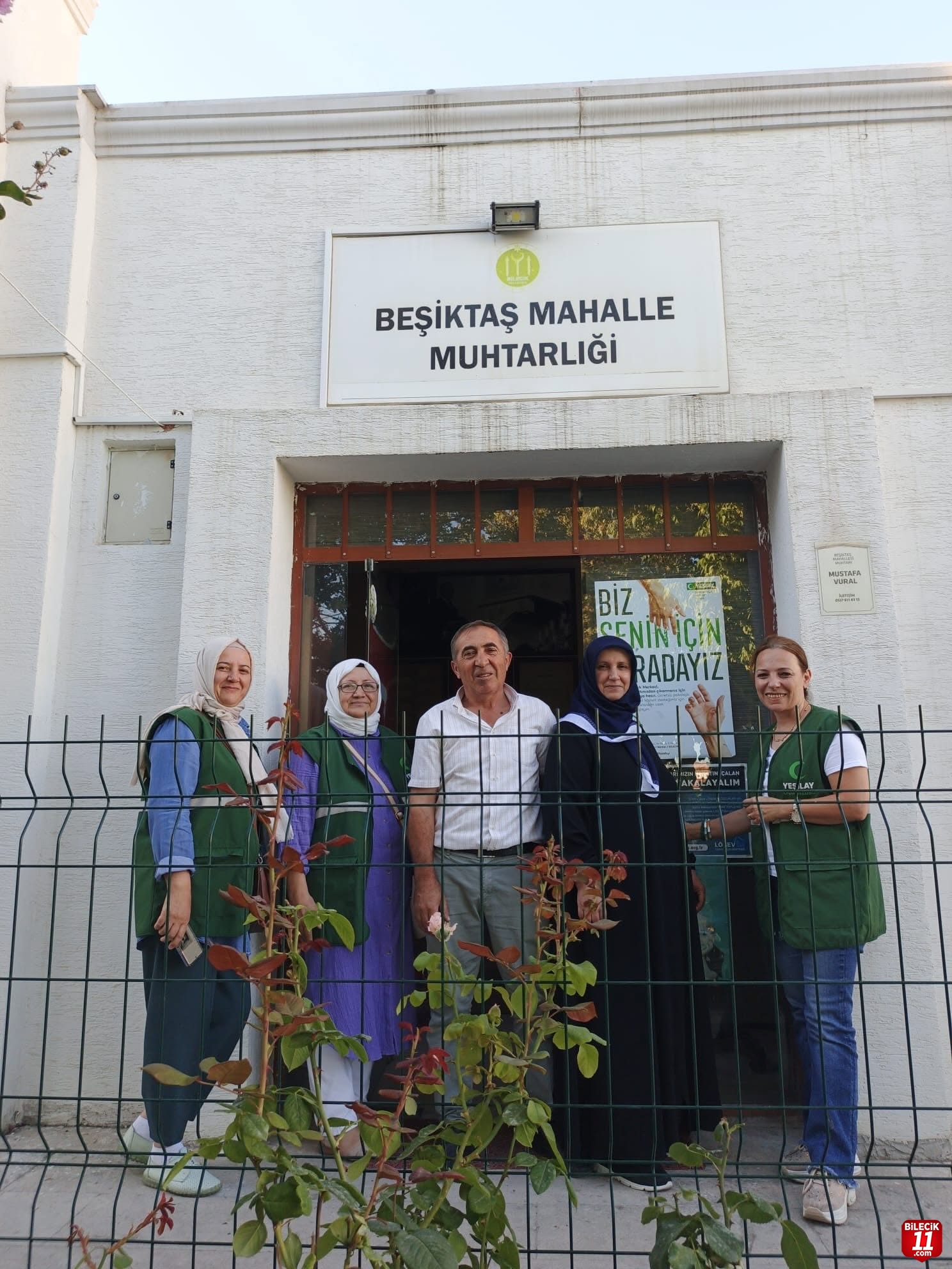 Muhtar Vural'dan Yeşilay'a destek