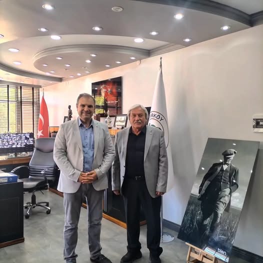 Şahin'den Başkan Dilsiz'e ziyaret