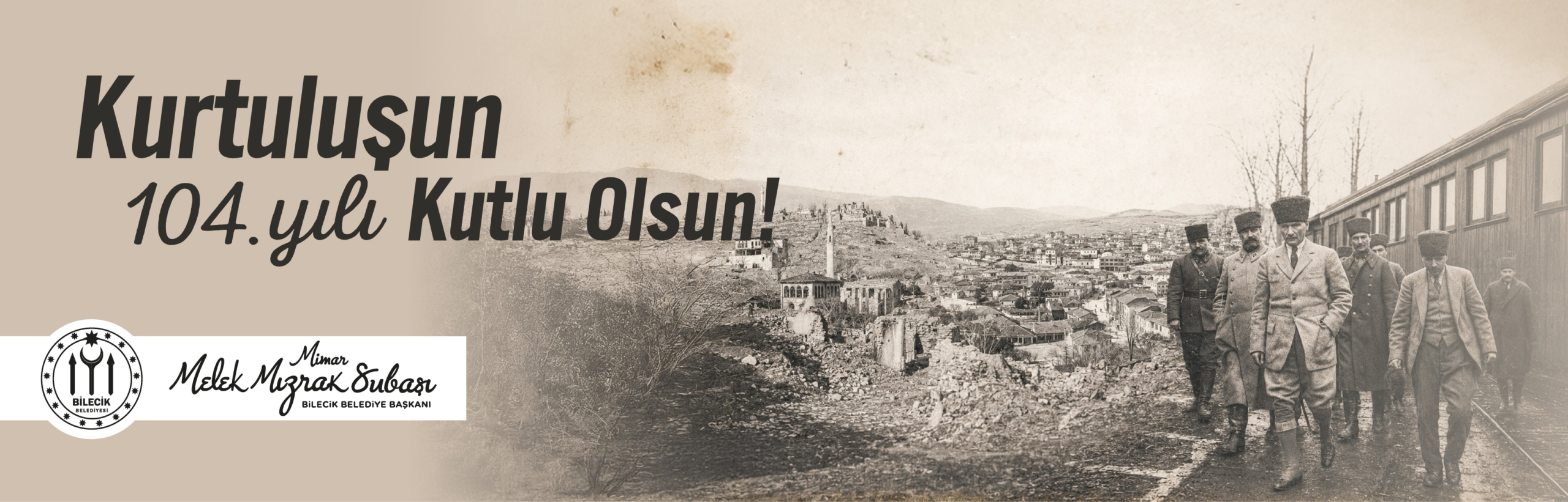 Bilecik Belediye Başkanlığı 6 Eylül Düşman İşgali'nden Kurtuluşu Kutlama İlanı
