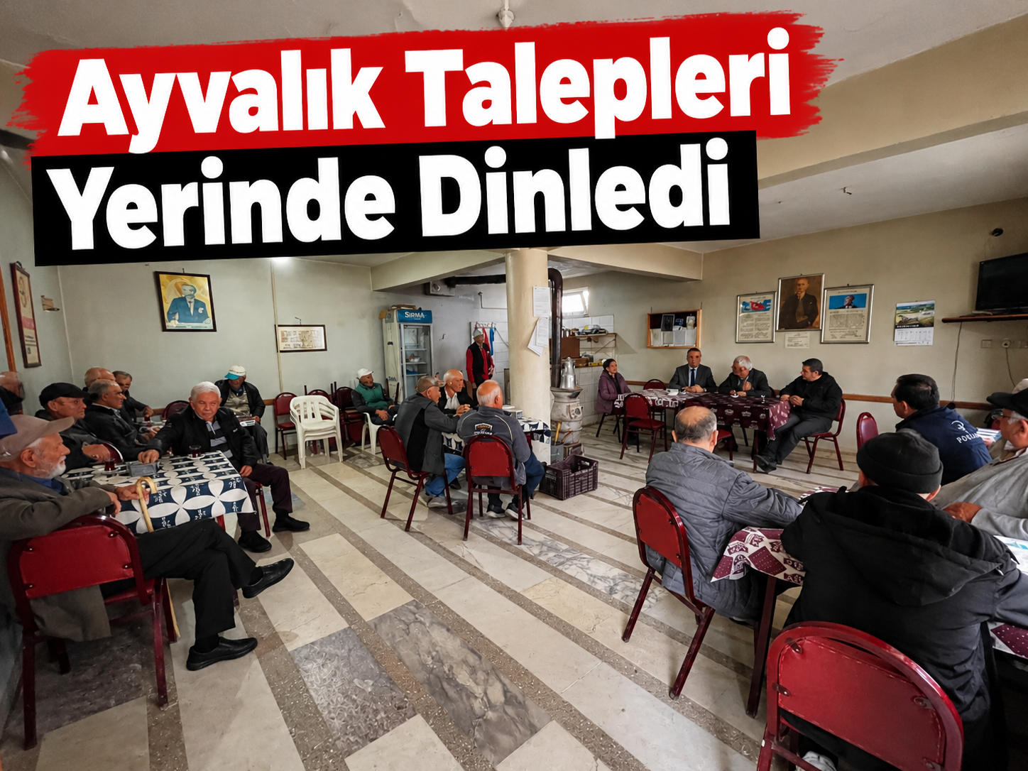 Ayvalık Talepleri Yerinde Dinledi