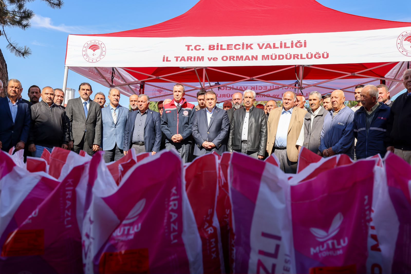 Bilecik’li Üreticilere Tohum Desteği
