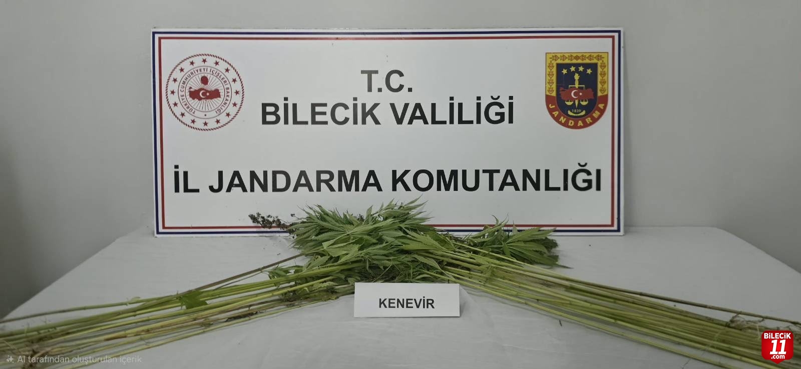 JANDARMA'DAN KENEVİR OPERASYONU