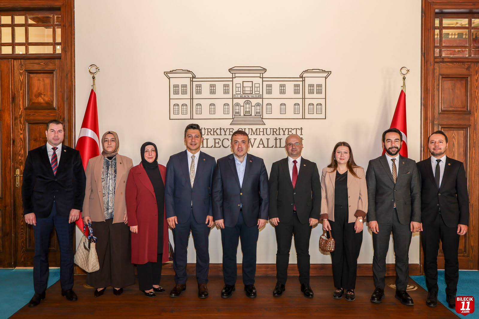 Vali Sözer Bilecik Barosu Yönetimini Kabul Etti