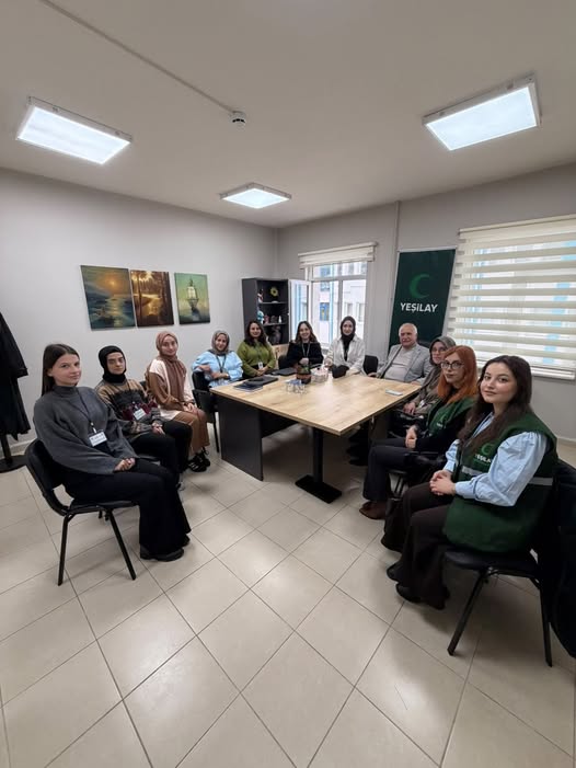 Yeşilay Bilecik’te Aylık Toplantı Gerçekleştirildi
