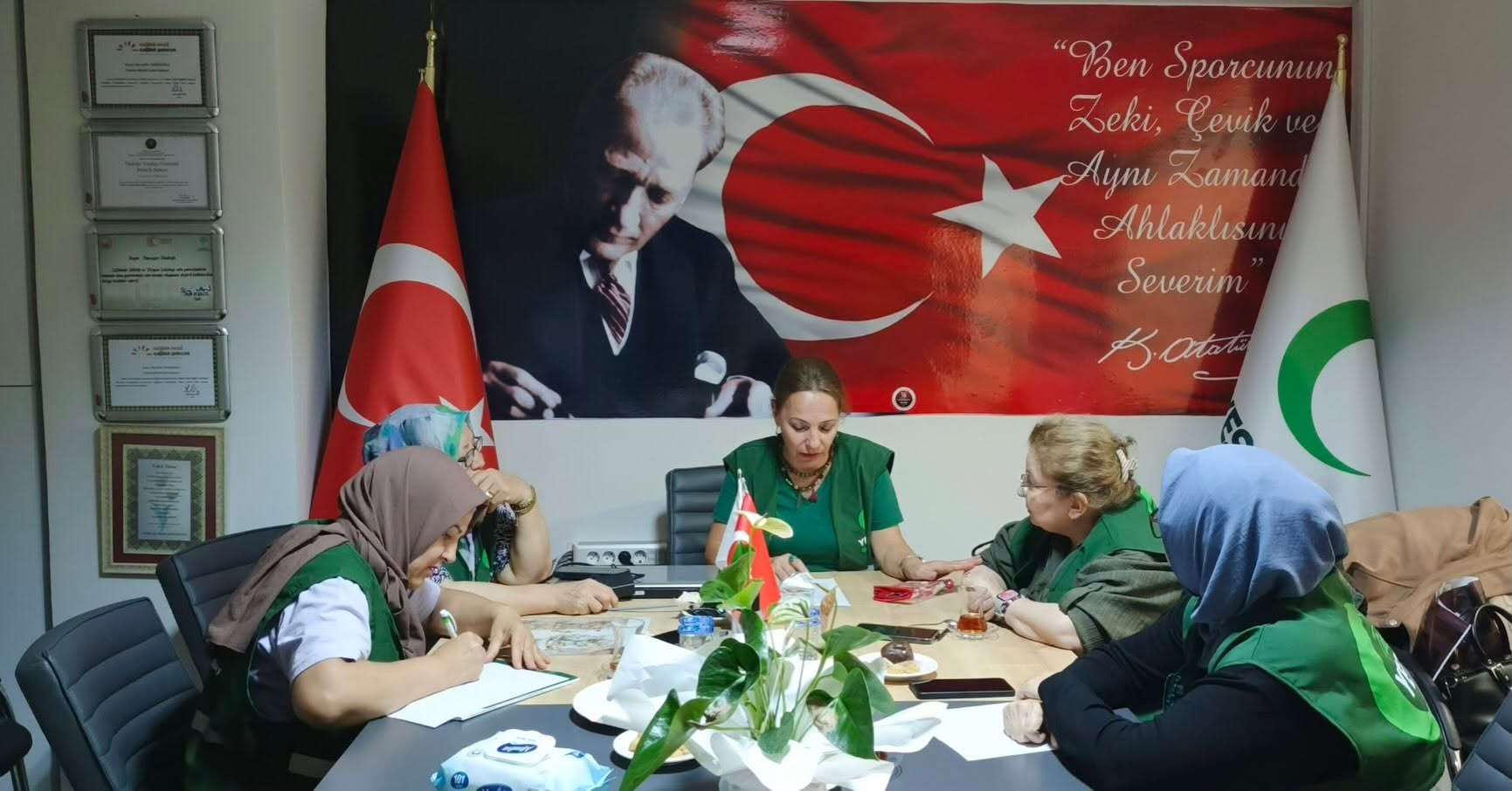 Yeşilay Bilecik’te Ekim Ayı Toplantısı Gerçekleştirildi