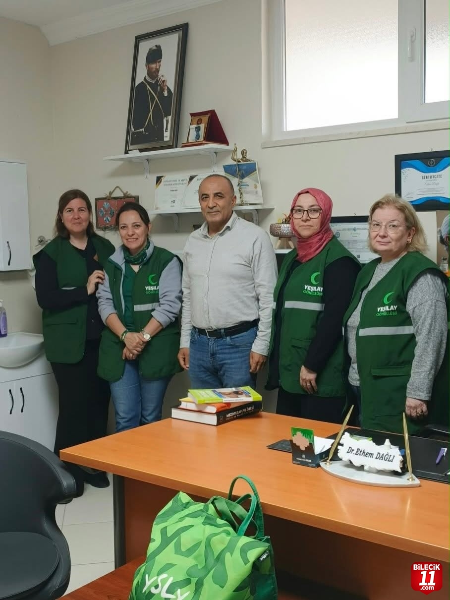 YEŞİLAY'DAN DR. DAĞLI'YA ZİYARET