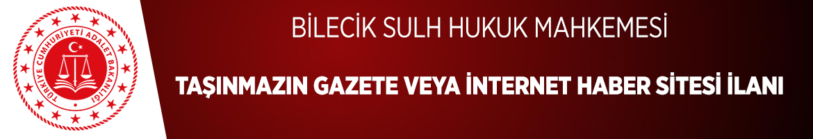 TAŞINMAZIN GAZETE VEYA İNTERNET HABER SİTESİ İLANI
